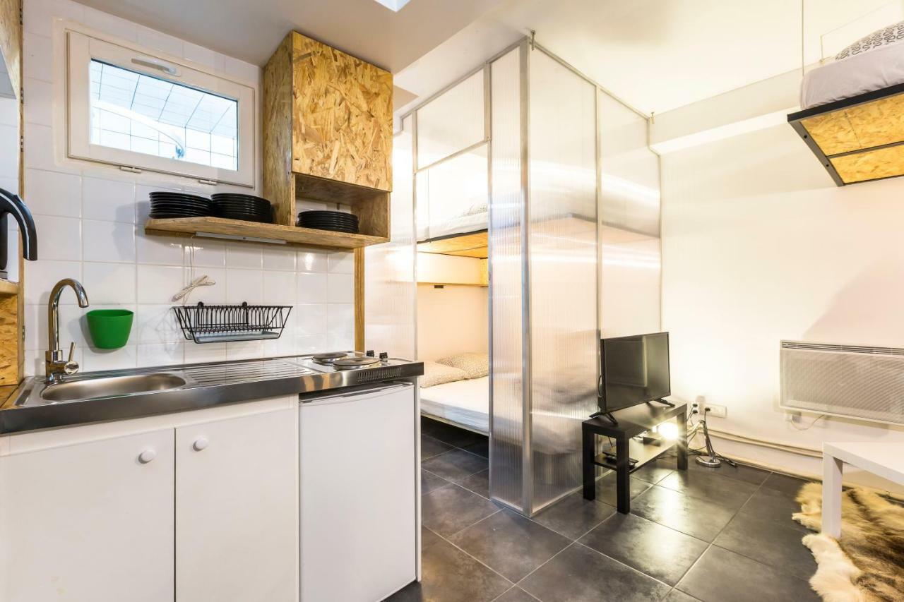 Pretty 25 M2 In A Lively District Apartment Paris Bagian luar foto
