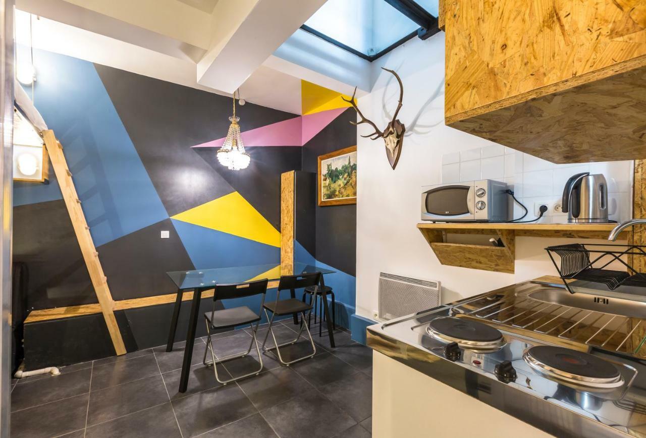 Pretty 25 M2 In A Lively District Apartment Paris Bagian luar foto