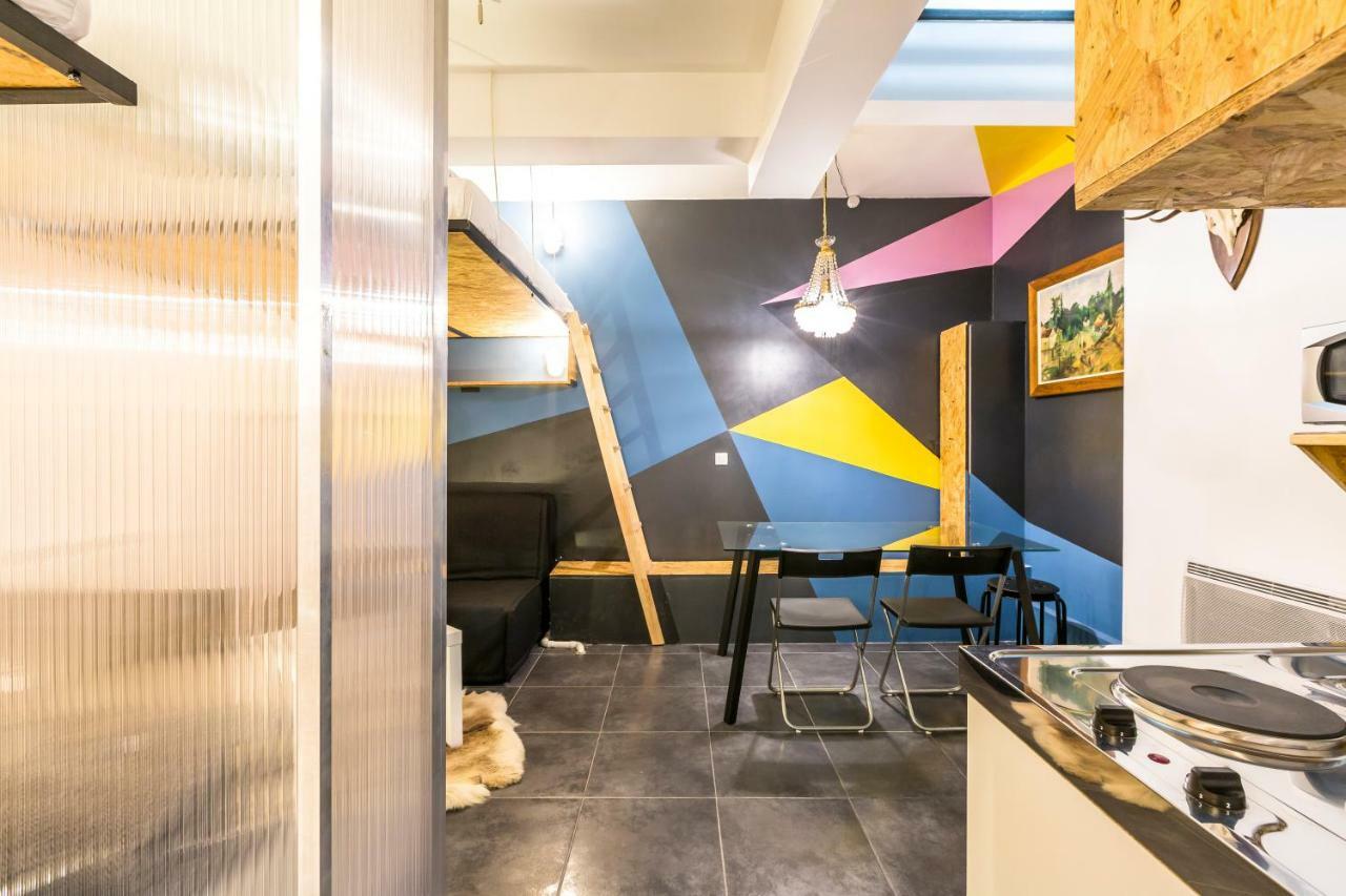 Pretty 25 M2 In A Lively District Apartment Paris Bagian luar foto